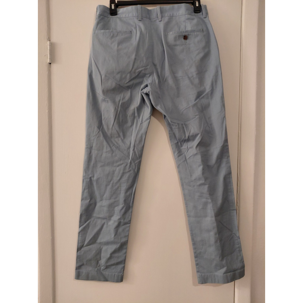 J.CREW Men's Straight Fit Flex Chino Pants Blue, 34x34 - Picture 5 of 5